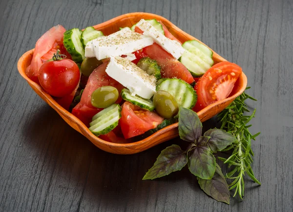 Griekse salade — Stockfoto