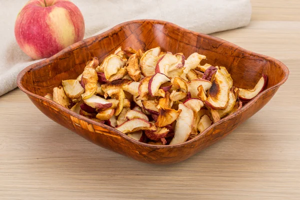 Chips de manzana — Foto de Stock