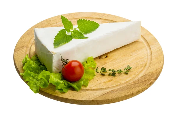 Queso brie con tomillo — Foto de Stock