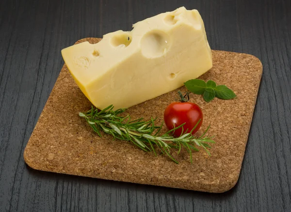 Maasdam cheese — Stock Photo, Image