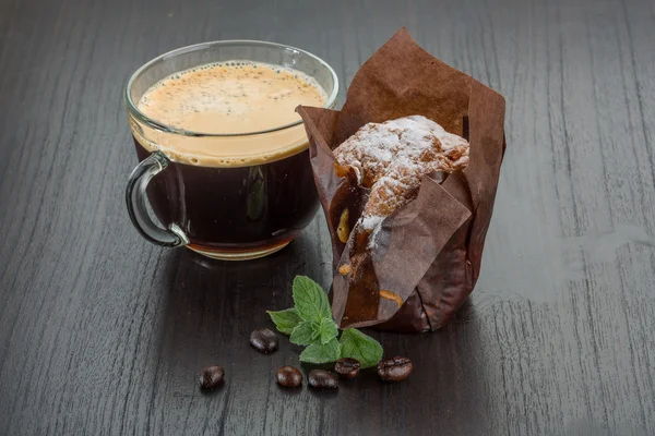 Café con magdalena —  Fotos de Stock