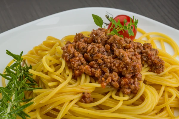 Spaghetti bolognais — Photo