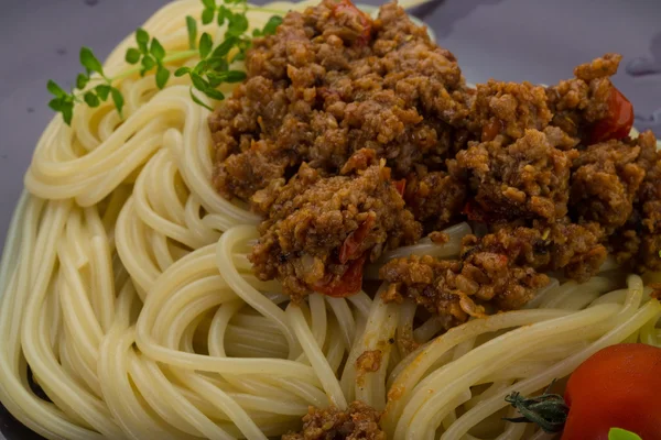 Pâtes bolognaise — Photo