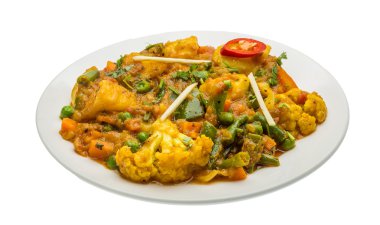 kever zöldség, masala