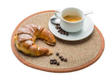 sıcak taze espresso