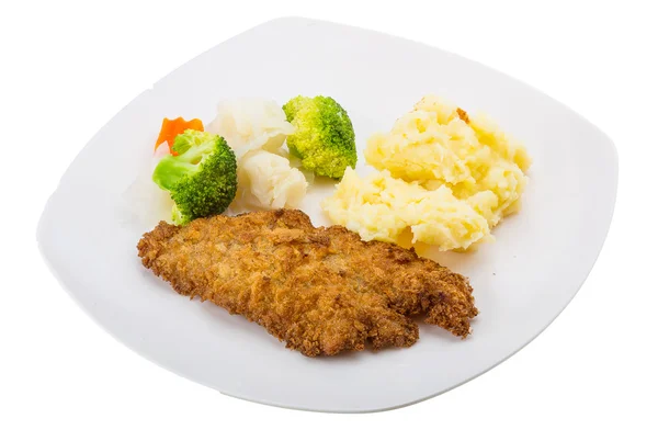 Schnitzel Ordförande — Stockfoto