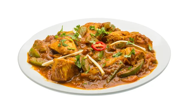 Chicken Jhalfrazi — Stock Photo, Image