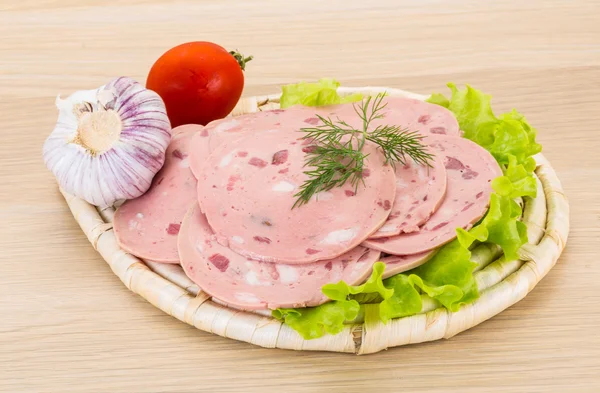 Embutidos de carne — Foto de Stock