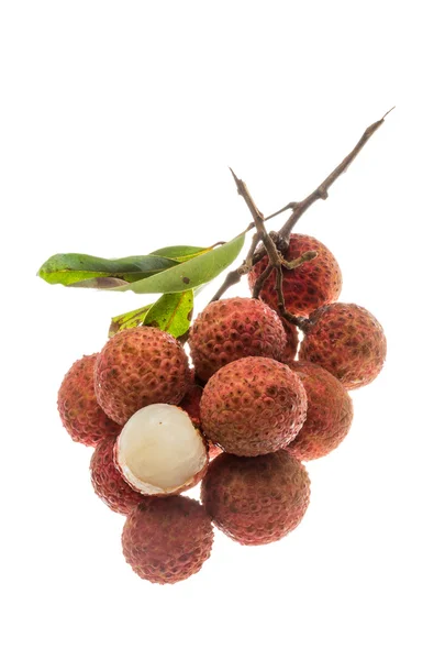 Lichi de fruta asiática — Foto de Stock