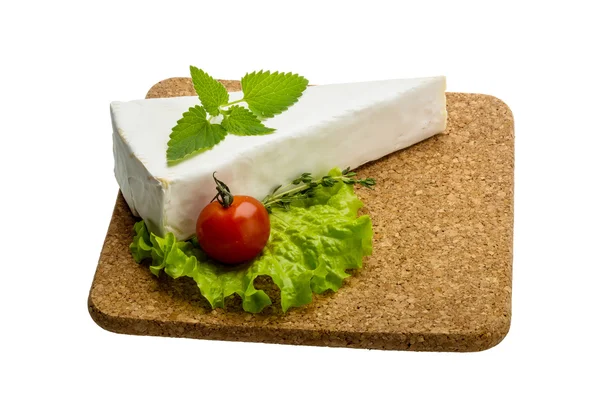 Queso brie con tomillo — Foto de Stock