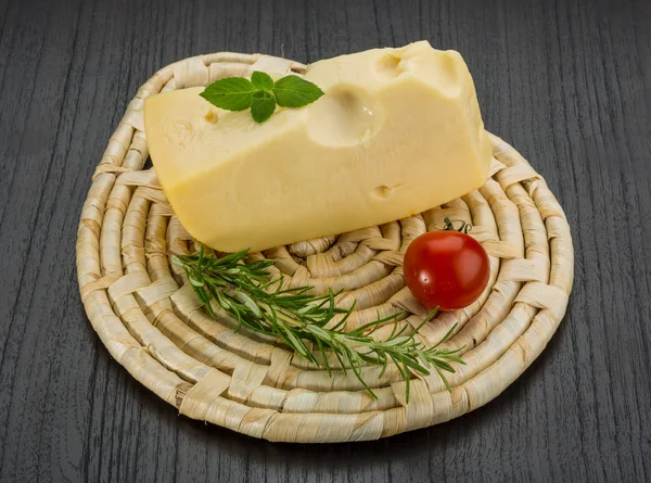 Maasdam cheese — Stock Photo, Image