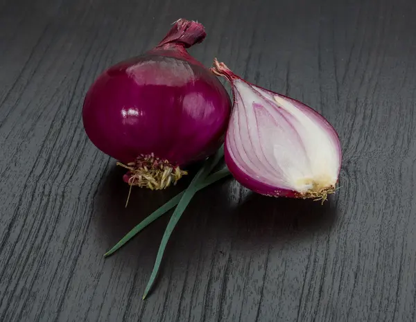 Rote Zwiebel — Stockfoto