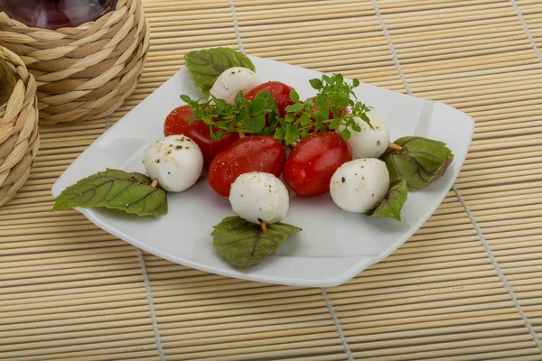 Caprese salatası — Stok fotoğraf