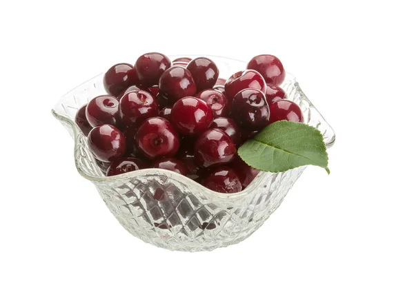 Cherry dalam mangkuk — Stok Foto