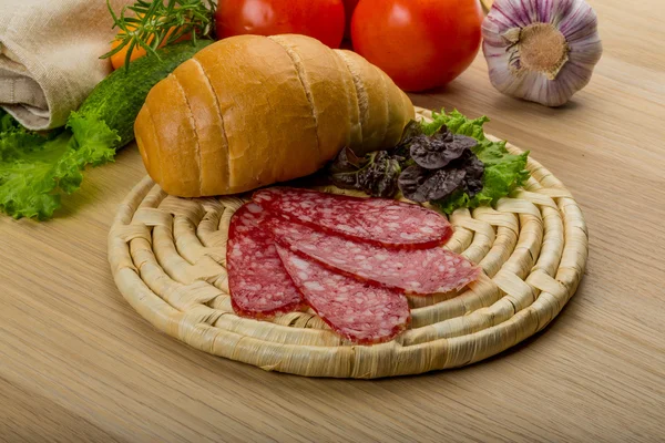 Salame — Fotografia de Stock