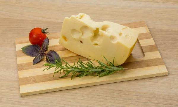 Maasdam cheese — Stock Photo, Image