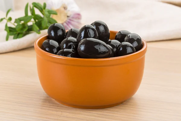 Black olives — Stock Photo, Image