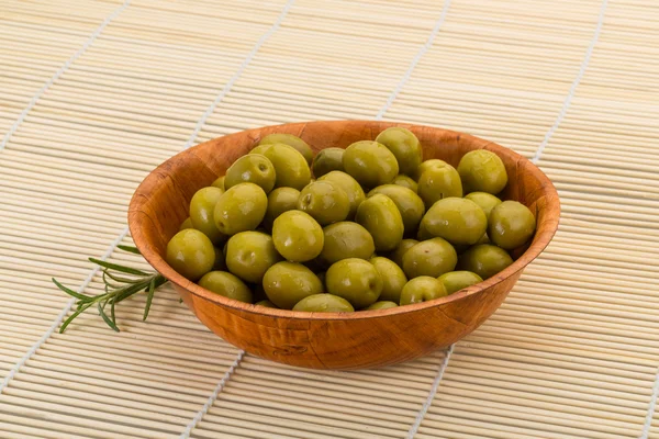 Green olives — Stock Photo, Image