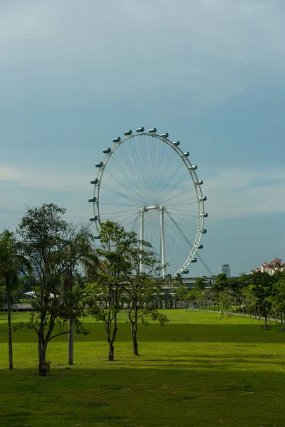 View of Singapore city skyline — Stock Photo, Image