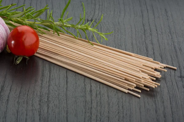 Soba cruda — Foto de Stock