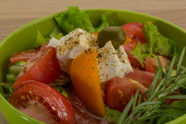 Greek salad — Stock Photo, Image