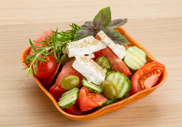 Griechischer Salat — Stockfoto