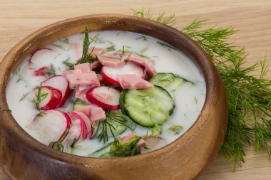 soğuk çorba - okroshka