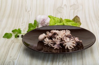 haşlanmış ahtapot