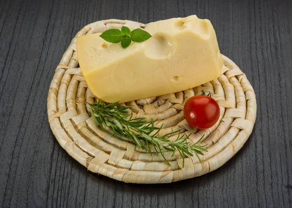 Maasdam cheese — Stock Photo, Image