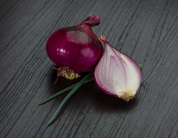 Rote Zwiebel — Stockfoto