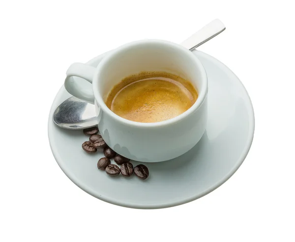 Heißer frischer Espresso — Stockfoto