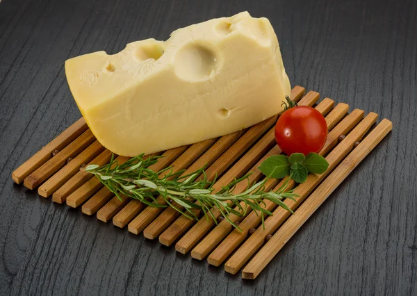 Maasdam cheese — Stock Photo, Image