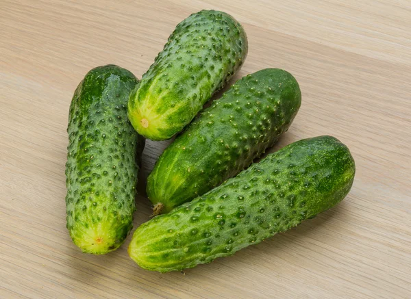 Heap of fresh cucumners — Stock Photo, Image