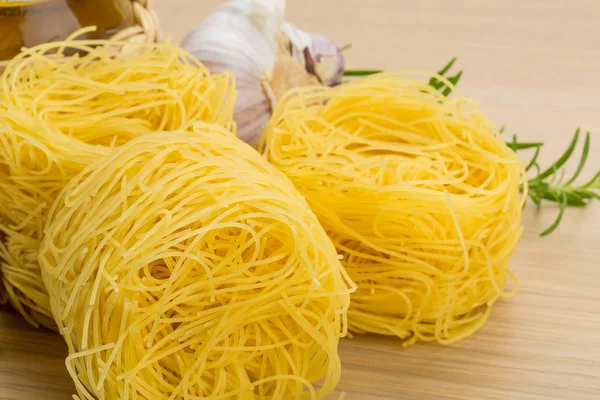 Pasta per tagliatelle — Foto Stock