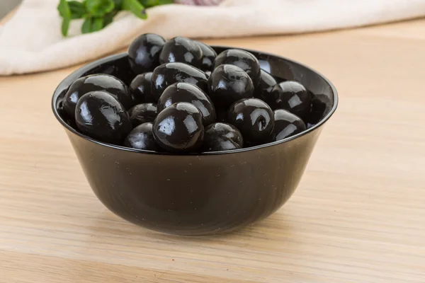 Black olives — Stock Photo, Image