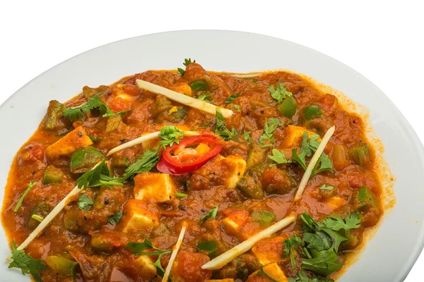 Kadai Paneer — Stock Photo, Image