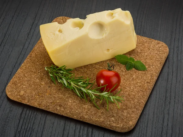 Maasdam cheese — Stock Photo, Image