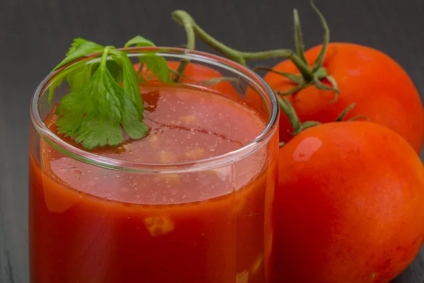 Gaspacho, tomato soup — Stock Photo, Image