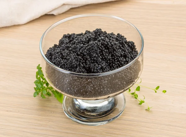 Caviar preto — Fotografia de Stock