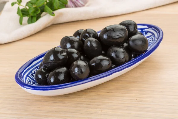 Black olives — Stock Photo, Image