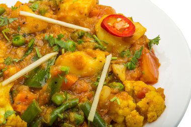 kever zöldség, masala
