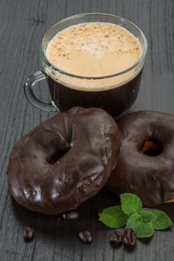 Donuts kahve