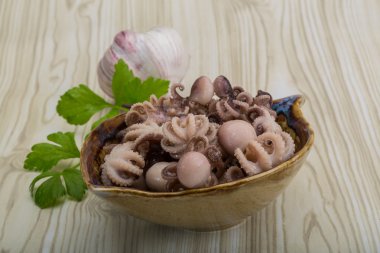 haşlanmış ahtapot