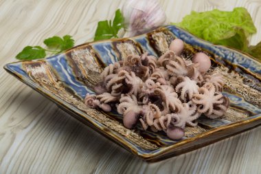 haşlanmış ahtapot