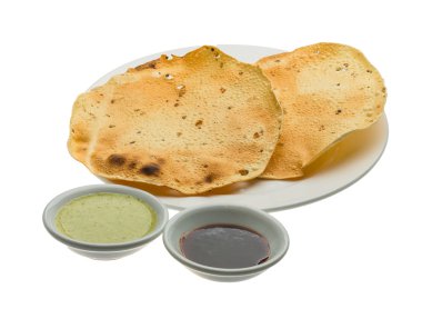 pappadoms з соусом