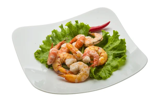 Unshelled koning langoustine — Stockfoto