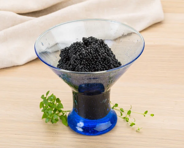 Caviar preto — Fotografia de Stock