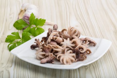 haşlanmış ahtapot