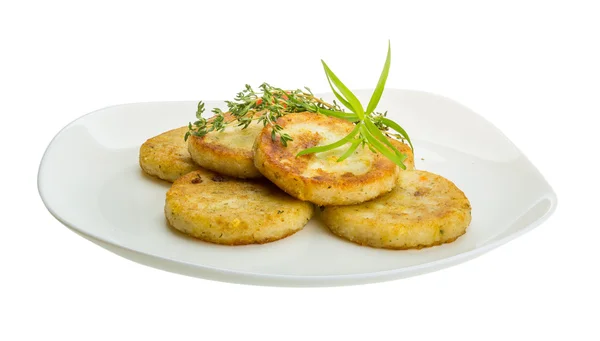 Hashbrowns met kruiden — Stockfoto