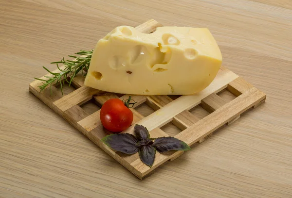 Formaggio di Maasdam — Foto Stock